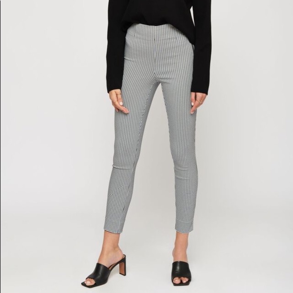 DYNAMITE GINGHAM PANTS